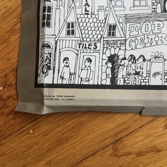 David Schiller London Music Pictorial Map Sparta Graphics Poster Print 1968 - Picture 9 of 15